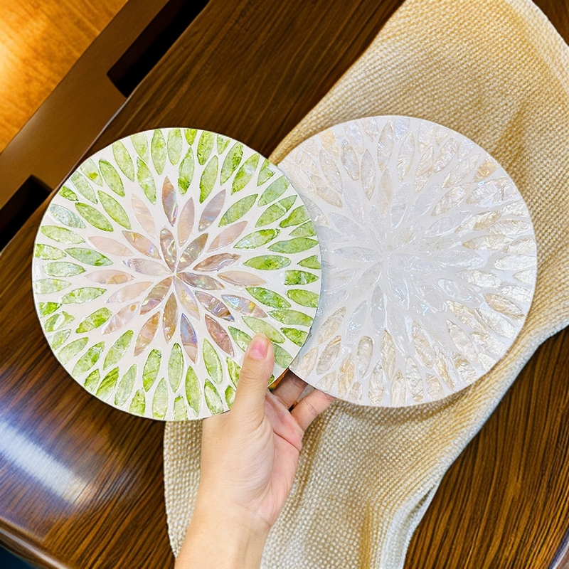 Shell Heat Insulation Coaster Set - Luxury Table Mat