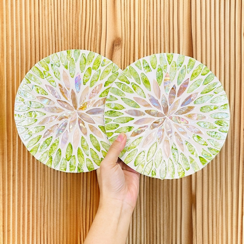 Shell Heat Insulation Coaster Set - Luxury Table Mat