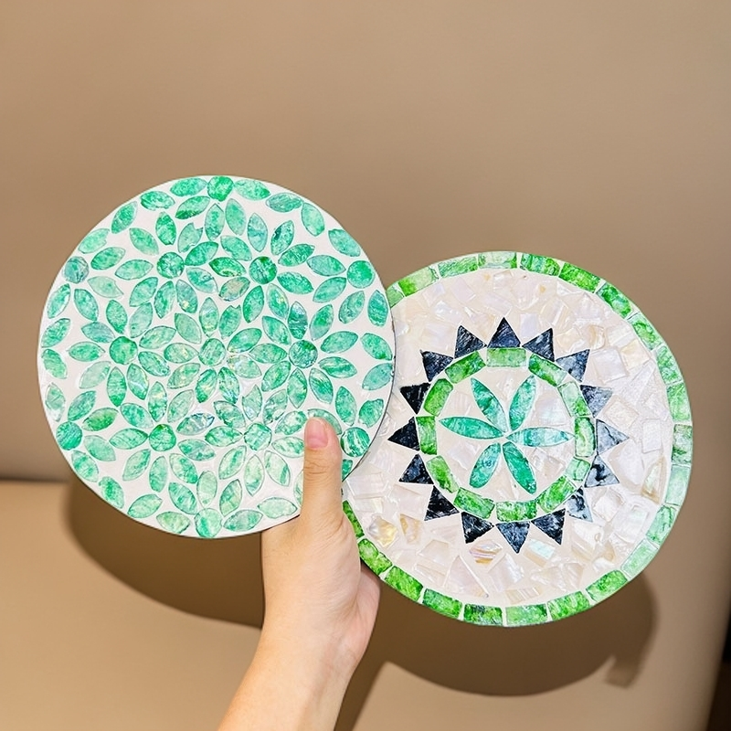 Shell Heat Insulation Coaster Set - Luxury Table Mat