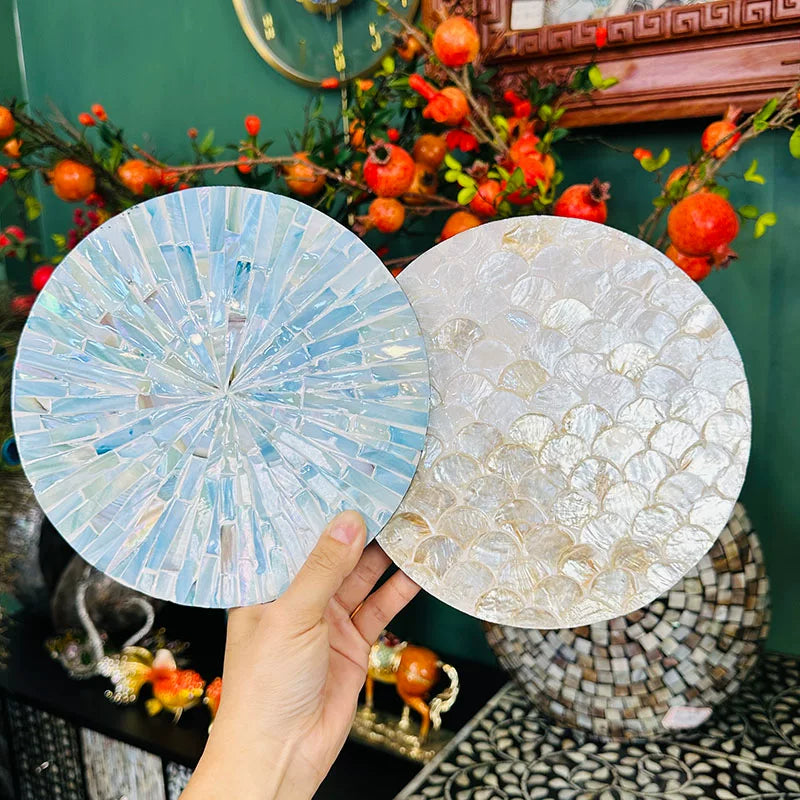 Shell Heat Insulation Coaster Set - Luxury Table Mat