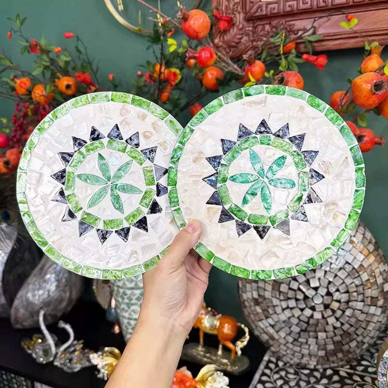 Shell Heat Insulation Coaster Set - Luxury Table Mat