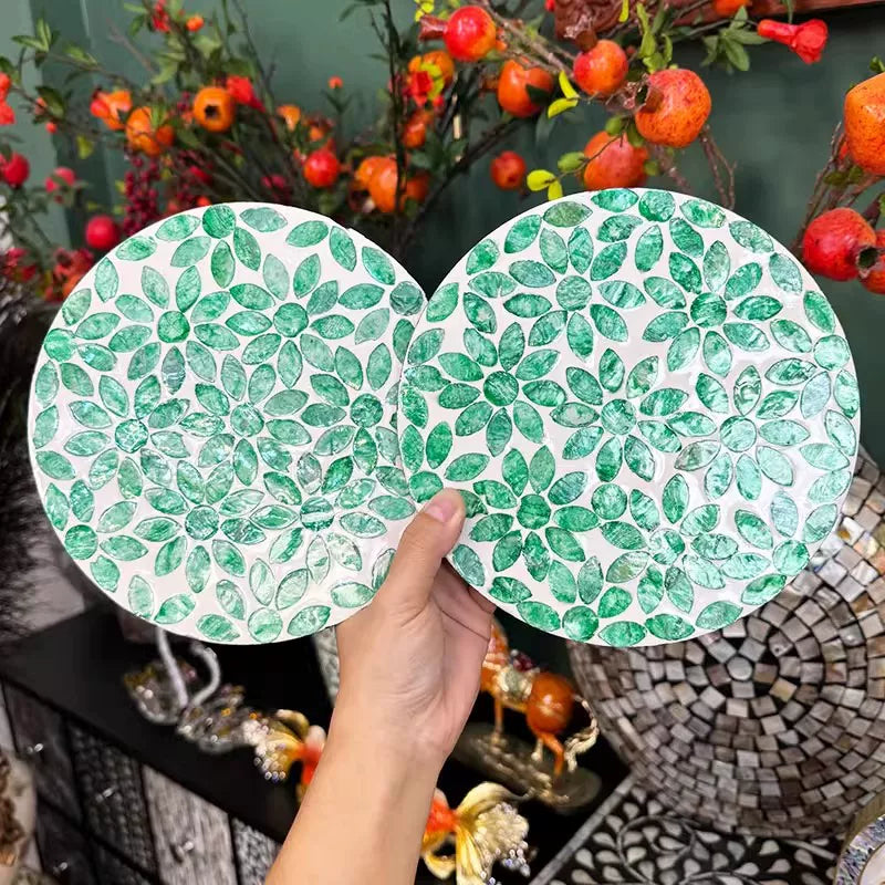 Shell Heat Insulation Coaster Set - Luxury Table Mat